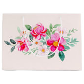  roze bloemkool groot cadeauzakje (Voorkant)