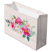 roze bloemkool groot cadeauzakje (Voorkant Gekanteld)