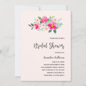  roze bloemkool Vrijgezellenfeest Kaart (Voorkant)