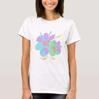 Roze Bloemkracht T-shirt