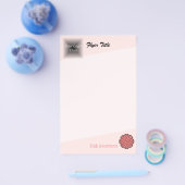 Roze Bloemlint door Kenneth Yoncich Flyer (Enkel)