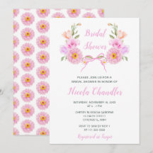 Roze Bloemlint Vrijgezellenfeest