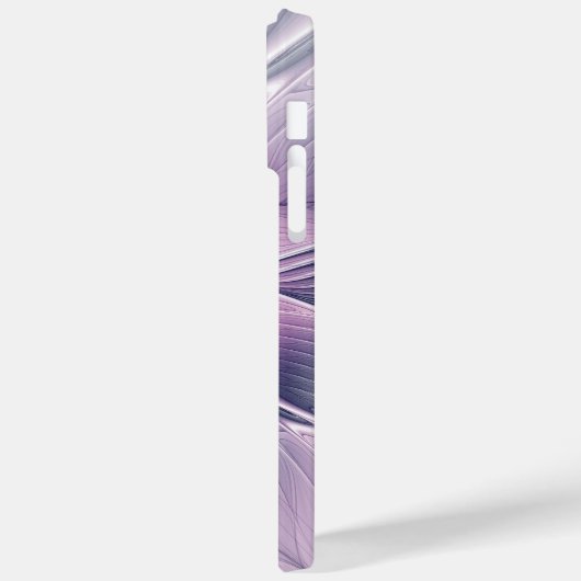  roze bloemmoderne Abstracte fractal kunst Case-Mate iPhone Case (Achterkant / Links)