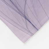 roze bloemmoderne Abstracte fractal kunst Fleece Deken (Hoek)