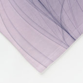 roze bloemmoderne Abstracte fractal kunst Fleece Deken (Hoek)