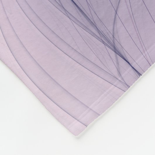 roze bloemmoderne Abstracte fractal kunst Fleece Deken (Hoek)