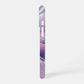  roze bloemmoderne Abstracte fractal kunst iPhone 16 Hoesje (Linkerkant)