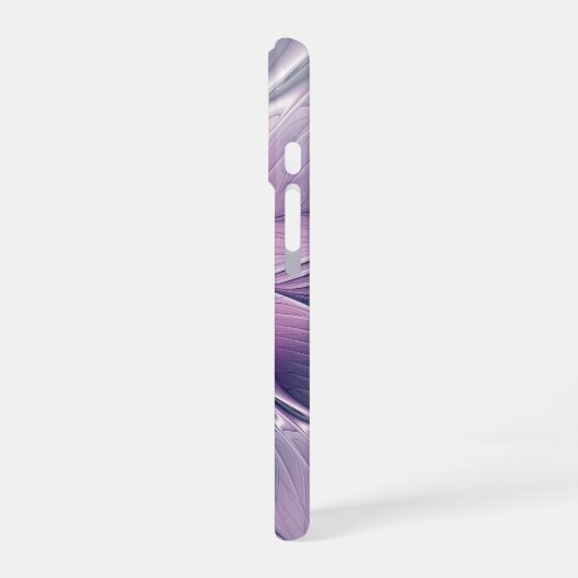  roze bloemmoderne Abstracte fractal kunst iPhone 16 Hoesje (Linkerkant)