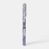  roze bloemmoderne Abstracte fractal kunst iPhone 16 Hoesje (Rechterkant)