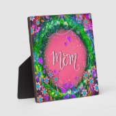  roze bloemmoer inspiratie fotoplaat (Voorkant)