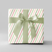 Roze Bloempatroon Chic Elegant Inpakpapier Vel