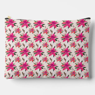 Roze Bloempatroon Design-29500 Etui