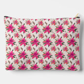 Roze Bloempatroon Design-29500 Etui (Achterkant)