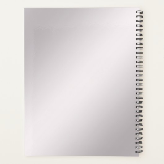 Roze  Bloemplanner Planner (Achterkant)