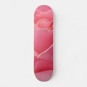 Roze bloemskateboard persoonlijk skateboard