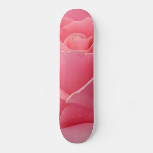 Roze bloemskateboard persoonlijk skateboard (Voorkant)
