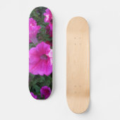 Roze bloemskateboard skateboard (Voorkant)
