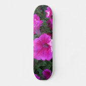 Roze bloemskateboard skateboard (Voorkant)