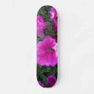 Roze bloemskateboard skateboard