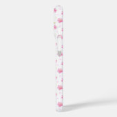 Roze bloemstukjes Case-Mate iPhone case (Achterkant / Links)