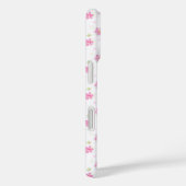 Roze bloemstukjes Case-Mate iPhone case (Achterkant / Rechts)
