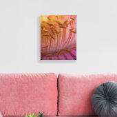 Roze bloescanvas canvas afdruk (Insitu (Woonkamer))