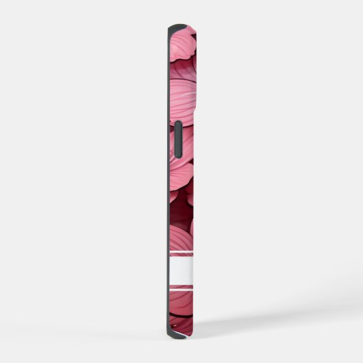 roze bloesem bloemenbloem iPhone 15 case (Rechterkant)