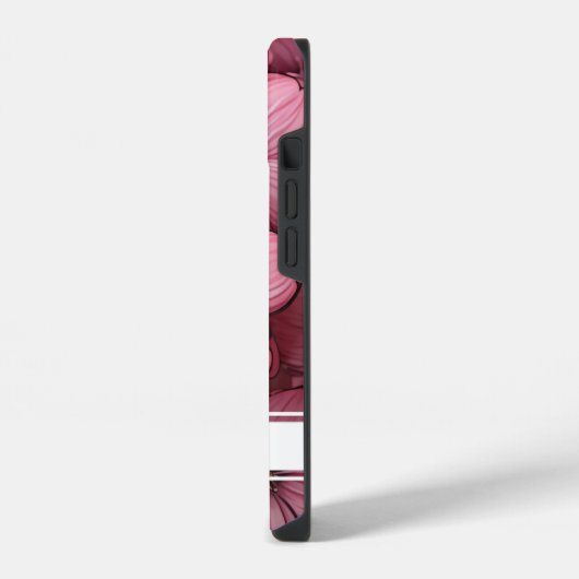  roze bloesem bloemenbloem iPhone hoesje (Linkerkant)