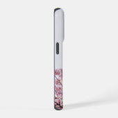 Roze Bloesem Bloemstuk iPhone Hoesje (Rechterkant)