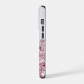 Roze Bloesem Bloemstuk iPhone Hoesje (Linkerkant)
