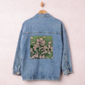 roze bloesem cascade denim jacket (Hangar)