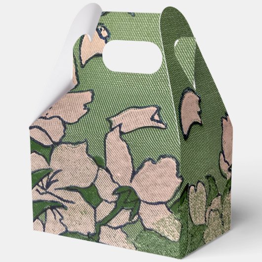 Roze Bloesem Cascade Favoriet Box Bedankdoosjes (Voorkant)