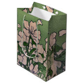 roze bloesem cascade medium cadeauzakje (Voorkant Gekanteld)