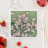 Roze Bloesem Cascade Papier servet (Insitu)