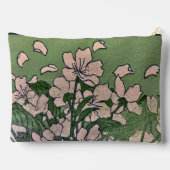 Roze Bloesem Cascade Print Cut Naaizak Etui (Achterkant)