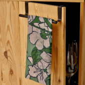 roze bloesem cascade theedoek