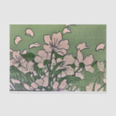 roze bloesem cascade tissuepapier (Voorkant)