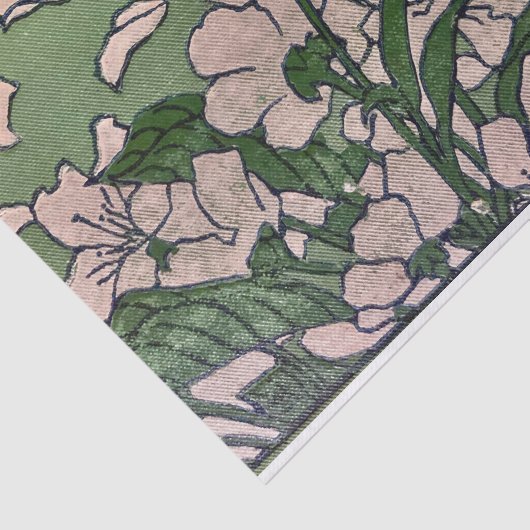 roze bloesem cascade tissuepapier (Detail)