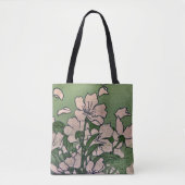 Roze Bloesem Cascade Tote Tas  (Voorkant)