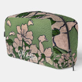 Roze Bloesem Groen  Toilettasje (Rechterhoek)