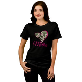 Roze Bloesem Groen Tri-Blend Shirt