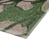 Roze Bloesem Groene Snijplank (Hoek)