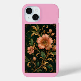 Roze Bloesem Hoesje | Elegante Bloem Kunst