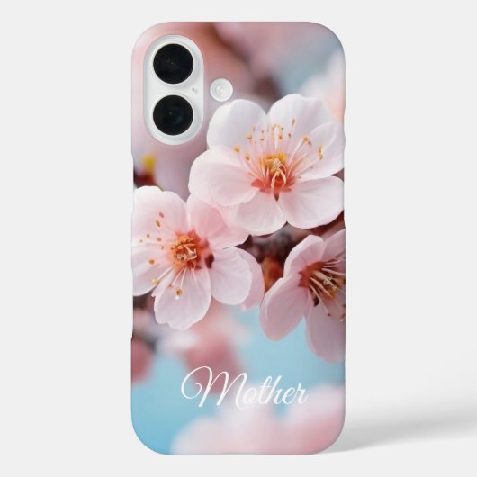 Roze Bloesem Magie Hoesje (Achterkant)