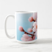 Roze Bloesem Magie Koffiemok (Links)