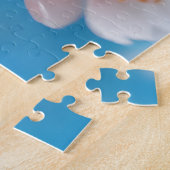 Roze Bloesem Magie Legpuzzel (Zijkant)