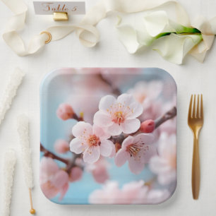 Roze Bloesem Magie Papieren Bord