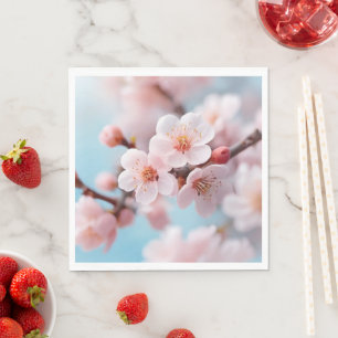 Roze Bloesem Magie Papieren Servetjes Servet