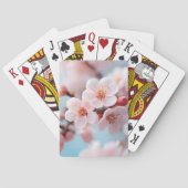 Roze Bloesem Magie Pokerkaarten (Achterkant)