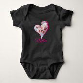 Roze Bloesem Magie  Romper (Voorkant)